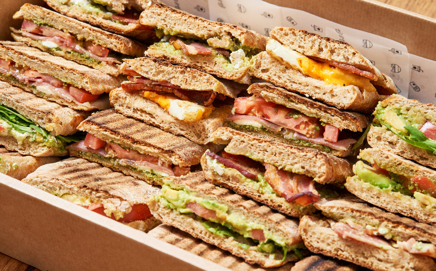 BREAKFAST PANINI PLATTERS